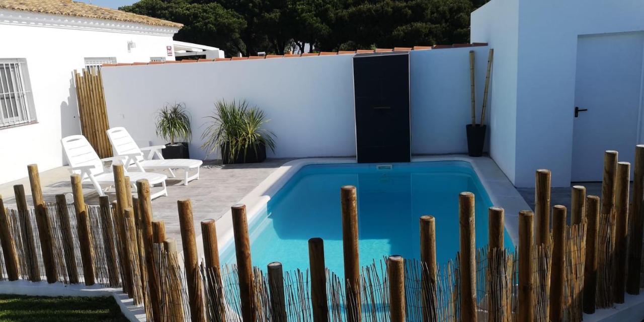 Palapa Beach , Chalet Con Piscina Privada Y Muy Cerca Del Mar Villa Chiclana de la Frontera Bagian luar foto